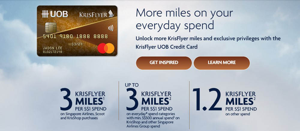 Carte UOB KrisFlyer