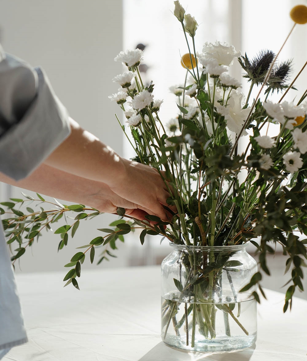 Vase à fleurs